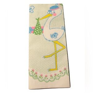 VTG Stork Paper Tablecloth